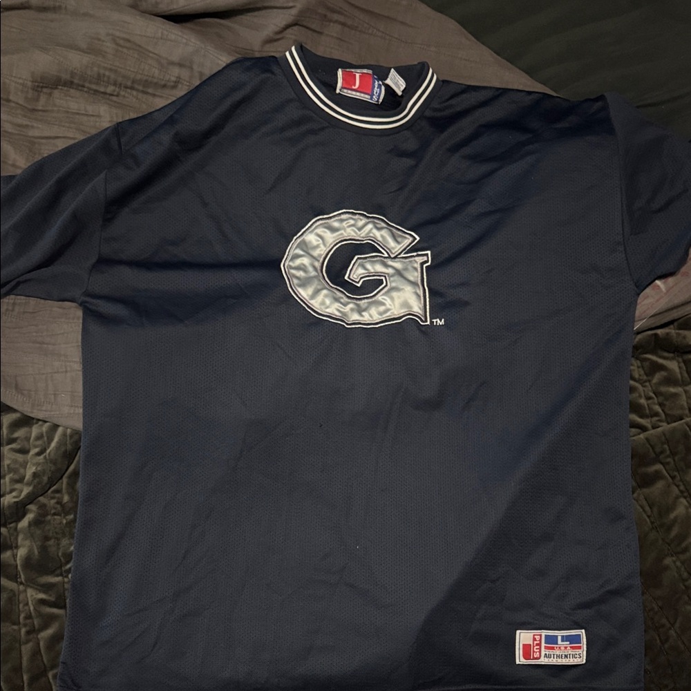Navy Blue Georgetown Hoyas Men's Shirt